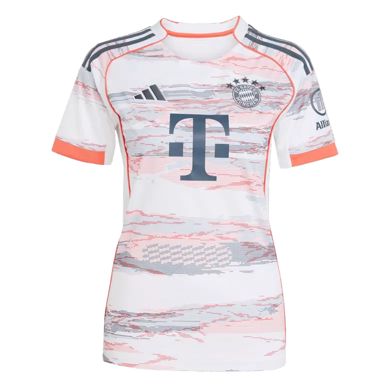 Camisola FC Bayern 2025-26 Alternativa Creme Versão Mulher