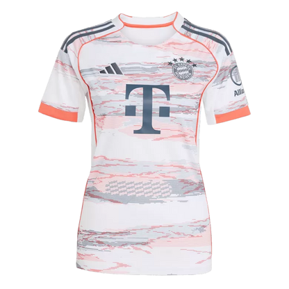 Camisola FC Bayern 2025-26 Alternativa Creme Versão Mulher