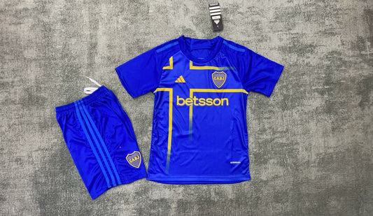 Kit Criança CA Boca Juniors 2024-25 Alternativo