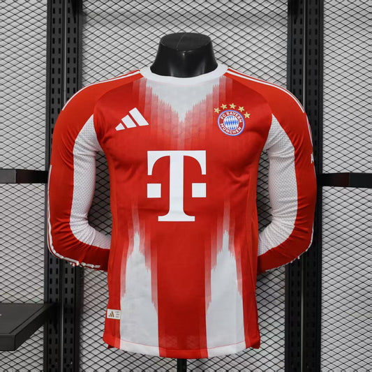 Camisola Manga Comprida FC Bayern Munique 2025-26 Principal Versão Jogador