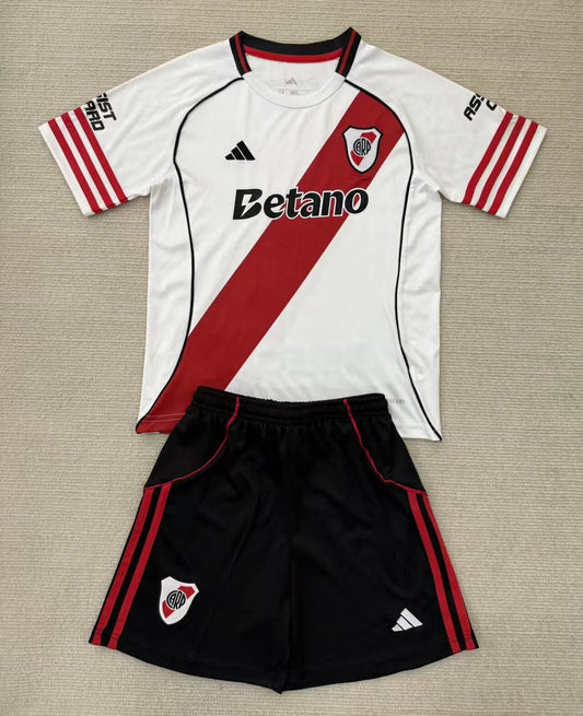 Kit Criança CA River Plate 2025-26 Principal
