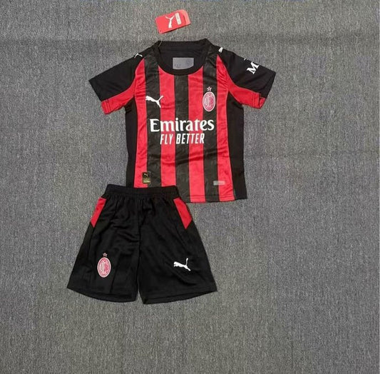 Kit Criança AC Milan 2025-26 Principal