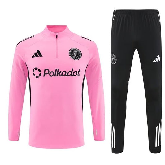 Fato de Treino Inter Miami CF 2025-26 - Camisola com Fecho