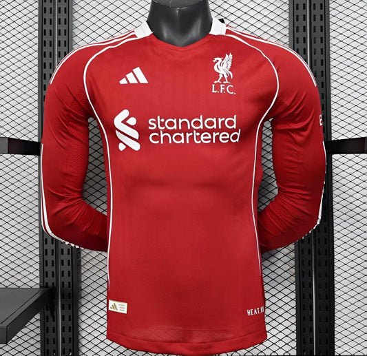 Camisola Manga Comprida LIV 2025-26 Principal Versão Jogador