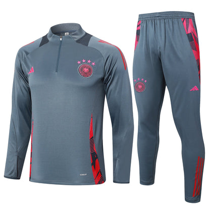 Fato de Treino Alemanha 2024 - Camisola com Fecho