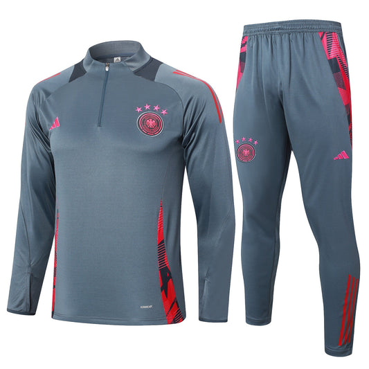 Fato de Treino Alemanha 2024 - Camisola com Fecho