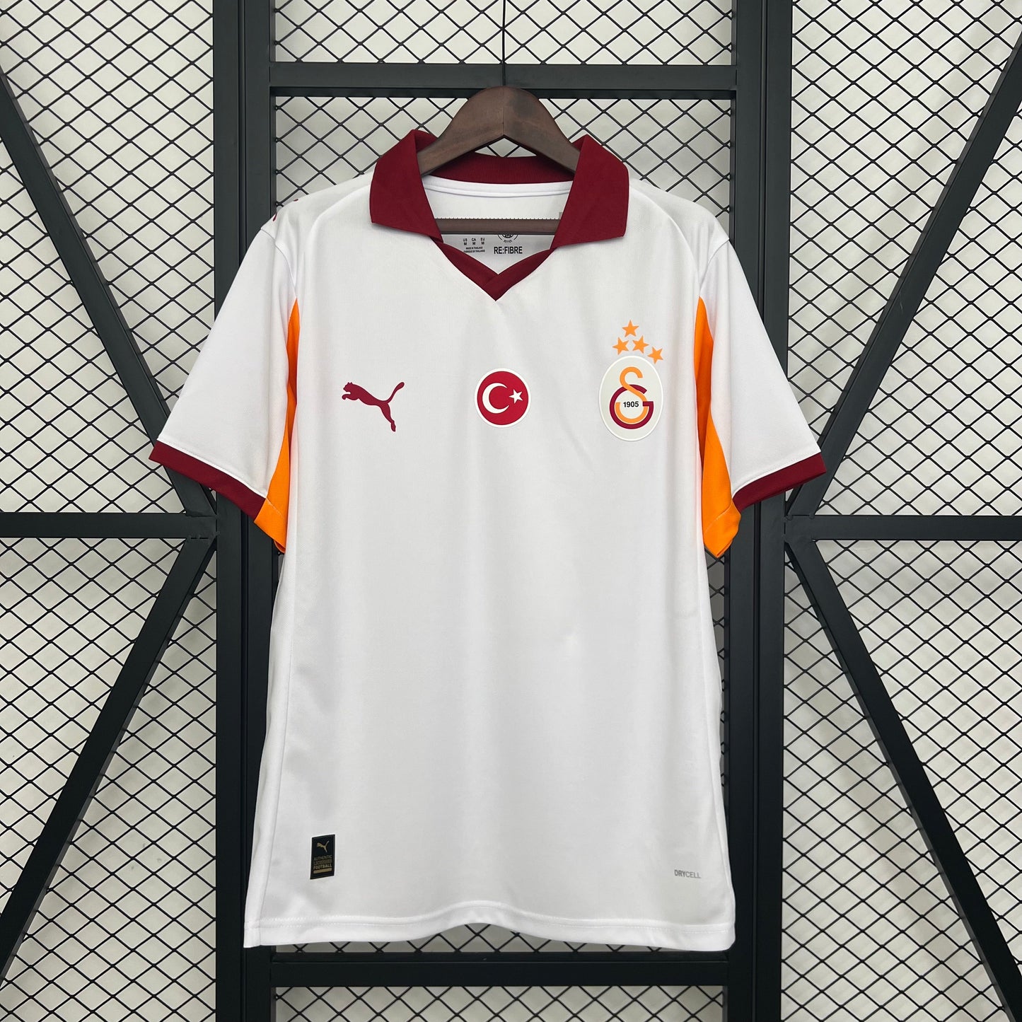 Camisola Galatasaray 2025-26 Alternativa Branca Versão Adepto
