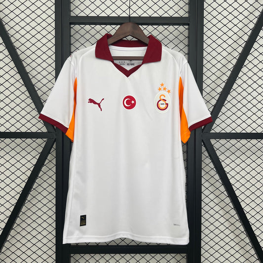 Camisola Galatasaray 2025-26 Alternativa Branca Versão Adepto