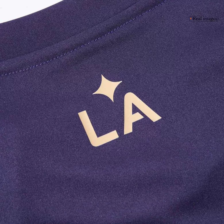 Camisola Los Angeles Galaxy 2025-26 Alternativa Azul Versão Adepto REUS #18