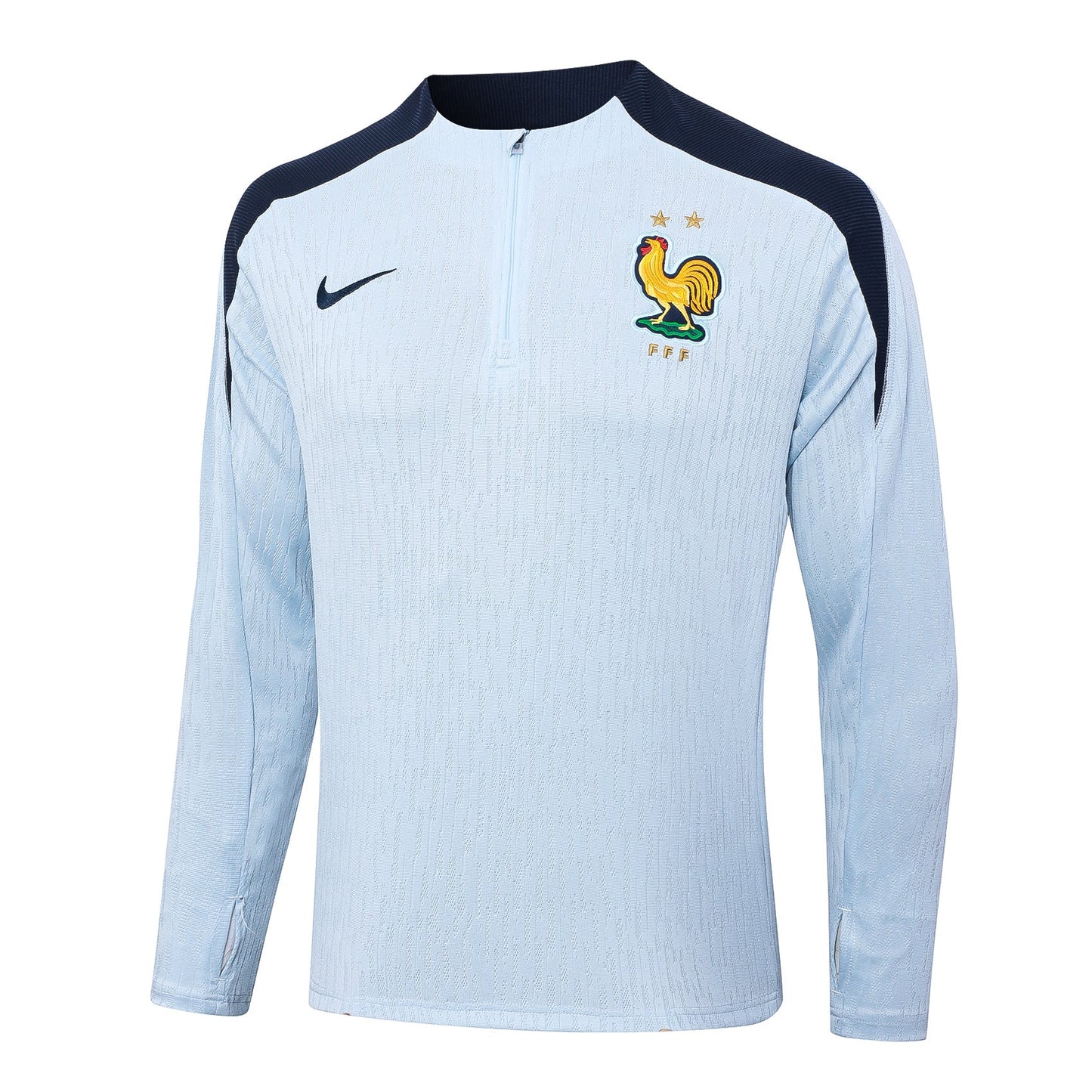 Fato de Treino França 2024 - Camisola com Fecho