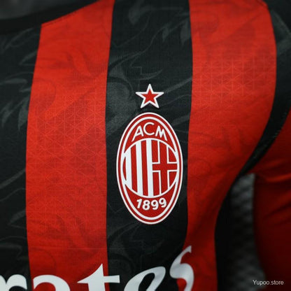 Camisola Manga Comprida Ac Milan 2025-26 Principal Versão Jogador