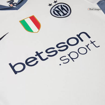 Camisola Inter Milão 2024-25 Alternativa Branca Versão Adepto BARELLA #23