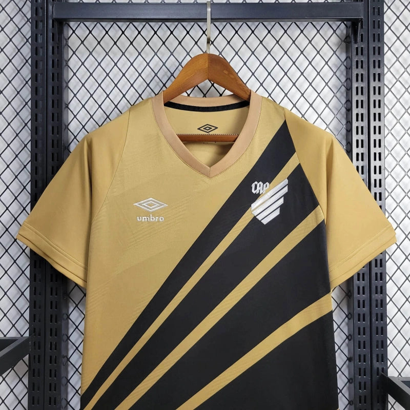 Camisola Club Athletico Paranaense 2024-25 Alternativa Dourada Versão Adepto