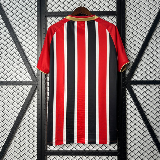 Camisola São Paulo FC 2025-26 Alternativa Riscas Lisa Versão Adepto