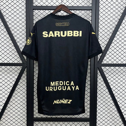 Camisola CA Penarol 2025-26 Alternativa Preta Versão Adepto
