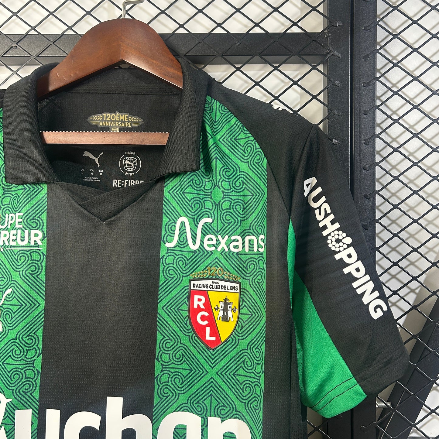 Camisola RC Lens 2025-26 Alternativa Verde Versão Adepto