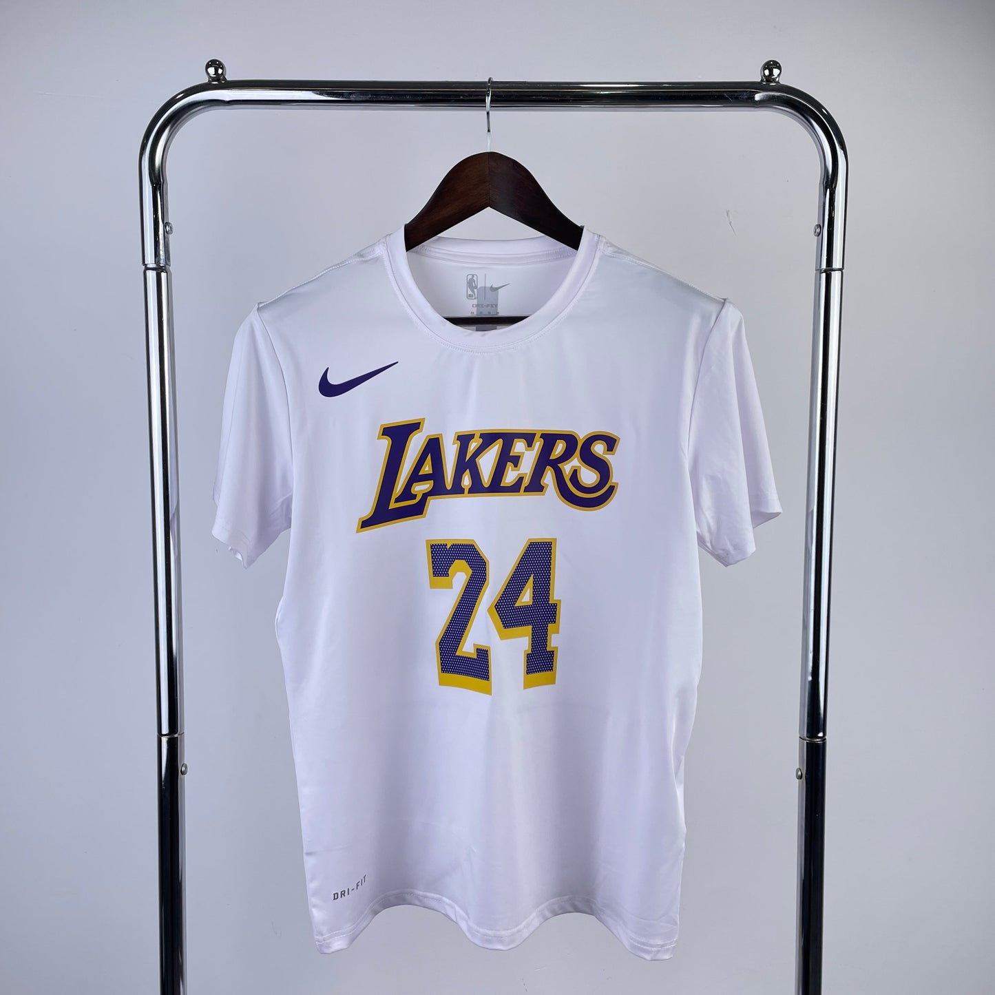 Tshirt NBA Los Angeles Lakers Dri-Fit Bryant #24 Branca