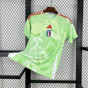 Camisola Italia 2025 Alternativa Verde Versão Adepto