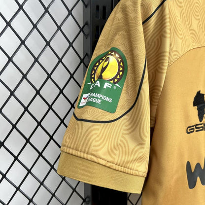 Camisola Young Africans SC 2025-26 Alternativa Amarela Versão Adepto