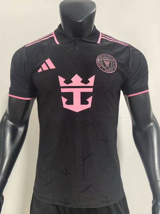 Camisola Inter Miami CF 2025-26 Alternativa Preta Versão Jogador