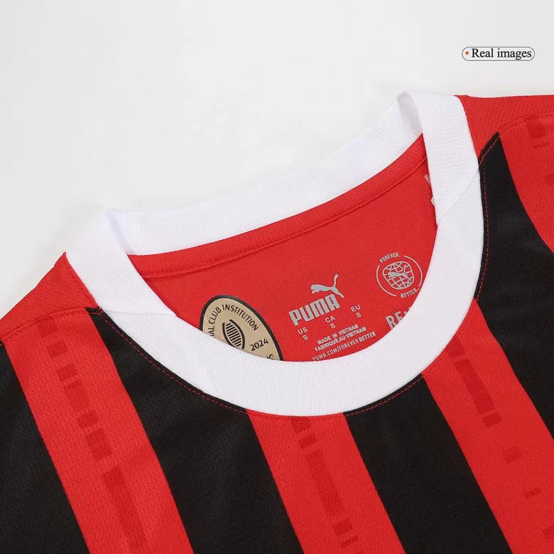 Camisola Ac Milan 2024-25 Principal Versão Adepto THEO #19