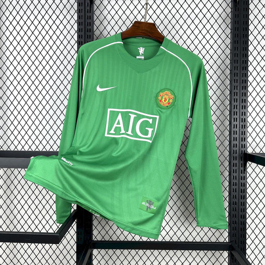 Camisola Manga Comprida M-United 2007-08 Guarda-Redes