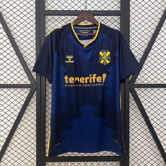Camisola CD Tenerife 2024-25 Alternativa Azul Versão Adepto
