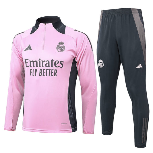 Fato de Treino Real Madrid CF 2024-25 - Camisola com Fecho