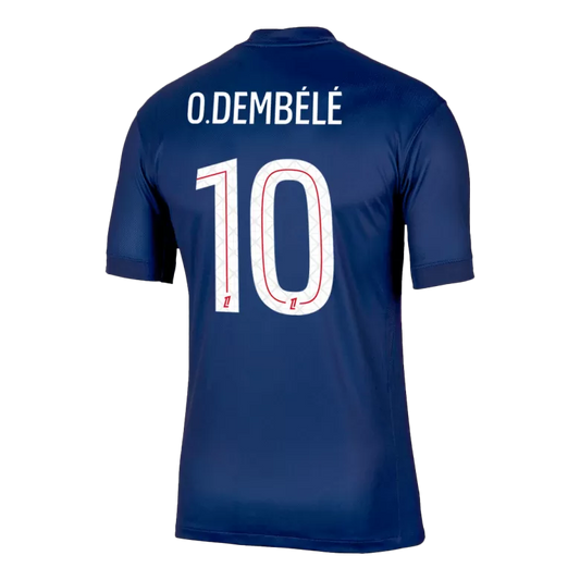 Camisola FC Paris Saint-Germain 2025-26 Principal Versão Adepto O.DEMBÉLÉ #10