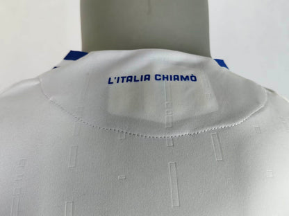 Camisola Italia 2024 Alternativa Branca Versão Jogador