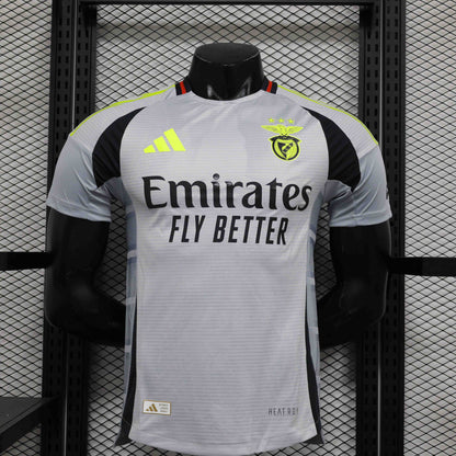 Camisola SLB 2024-25 Alternativa Cinzenta Versão Jogador