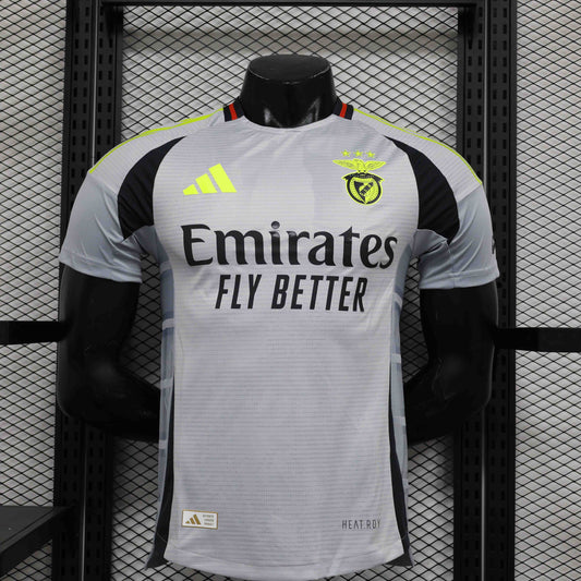 Camisola SLB 2024-25 Alternativa Cinzenta Versão Jogador