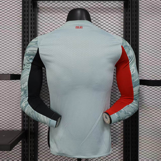 Camisola Manga Comprida Ac Milan 2025-26 Guarda-Redes Versão Jogador