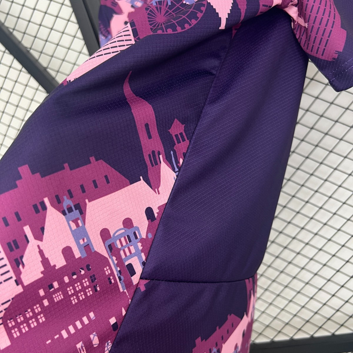 Camisola LOSC Lille 2025-26 Alternativa Roxa Versão Adepto
