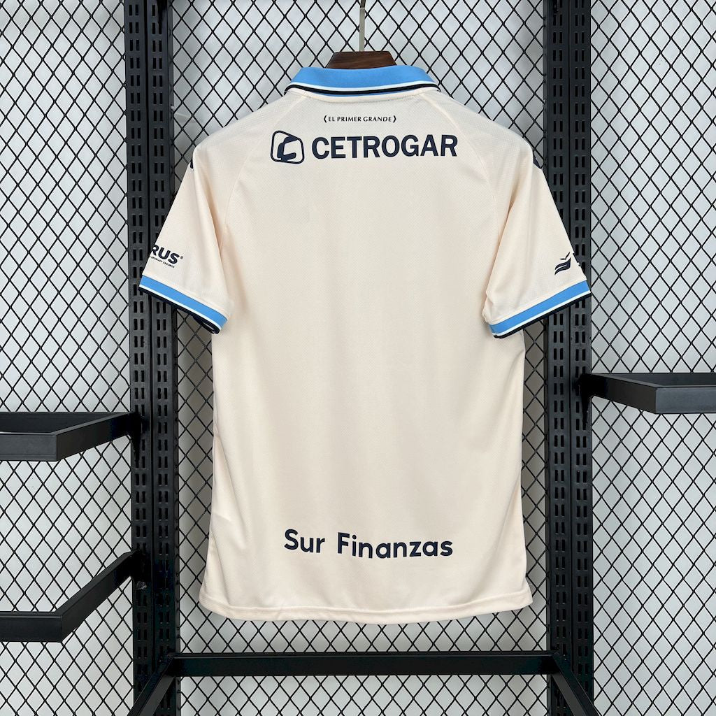 Camisola Racing Club 2025-26 Alternativa Branca Versão Adepto