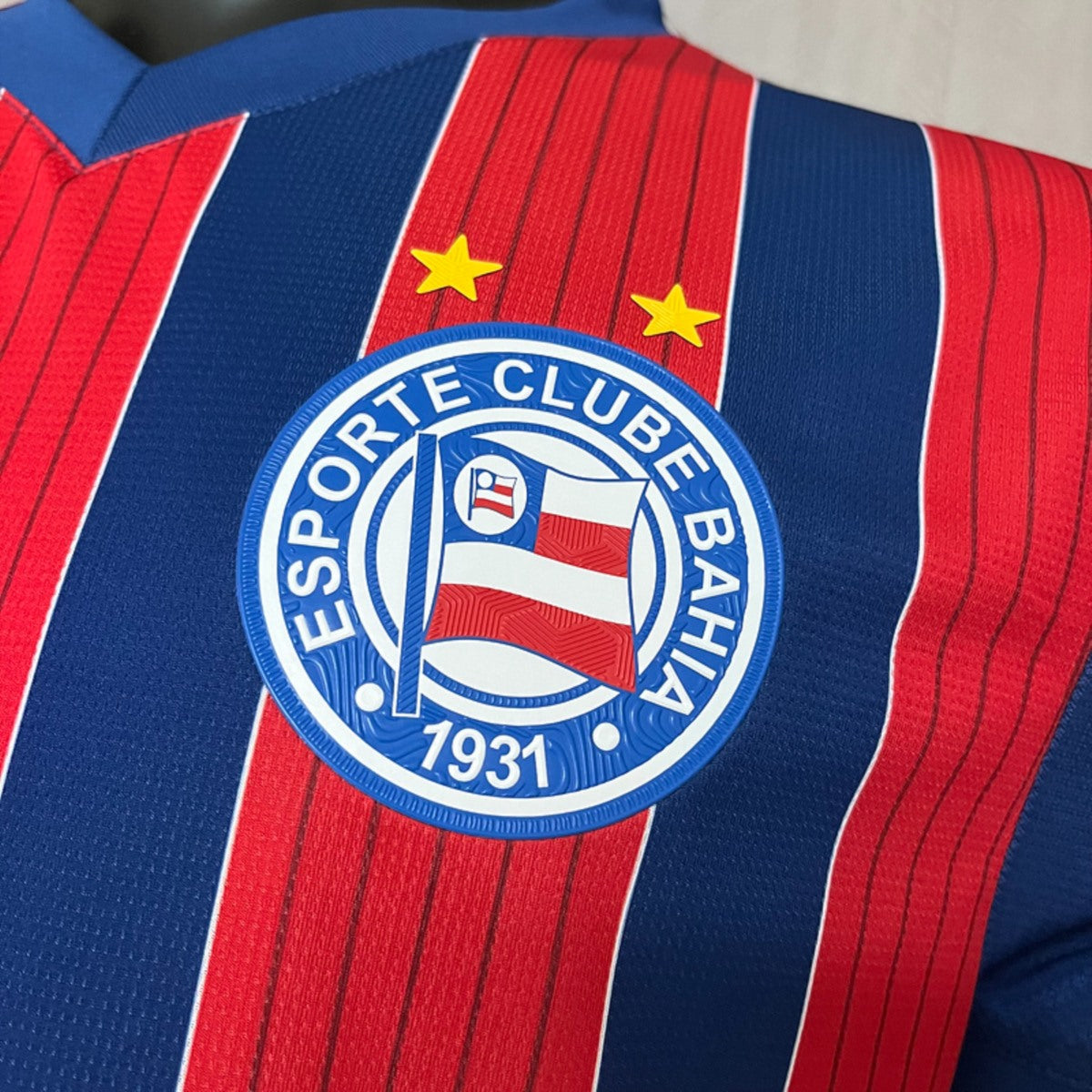 Camisola EC Bahia 2025-26 Alternativa Vermelha Versão Jogador