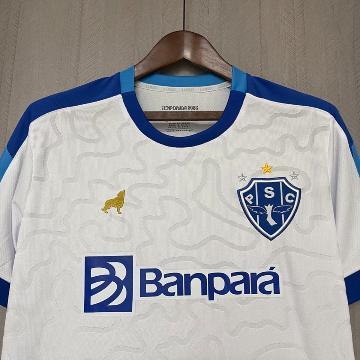 Camisola Paysandu SC 2025-26 Alternativa Branca Versão Adepto