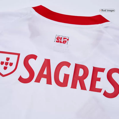 Camisola SLB 2025-26 Alternativa Branca Versão Adepto (Entrega Imediata)