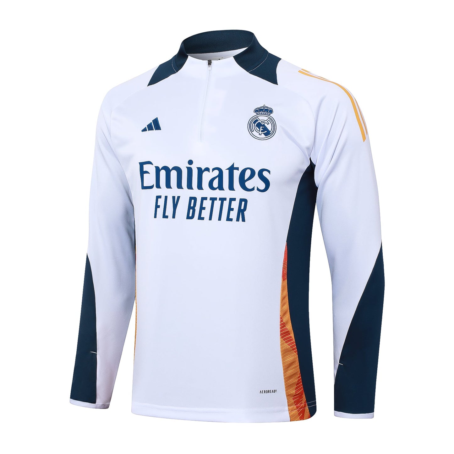 Fato de Treino Real Madrid CF 2024-25 - Camisola com Fecho