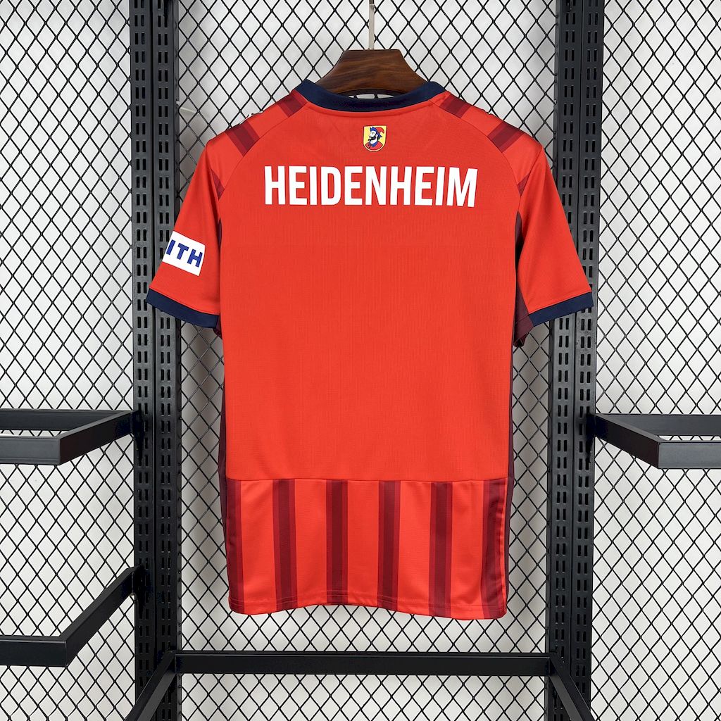 Camisola 1.FC Heidenheim 2025-26 Principal Versão Adepto