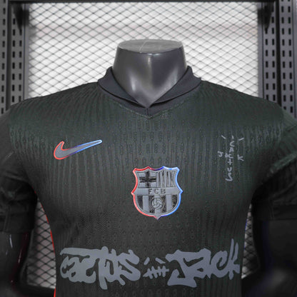 Camisola FC Barcelona 2025-26 Edição Travis Scott Versão Jogador
