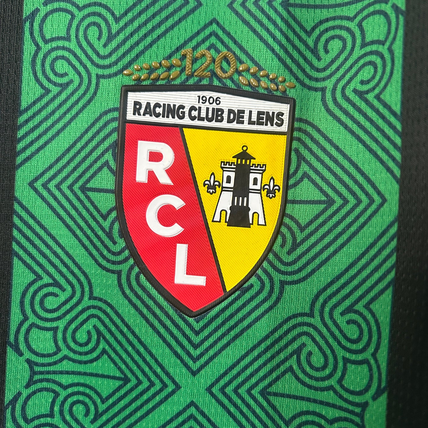 Camisola RC Lens 2025-26 Alternativa Verde Versão Adepto