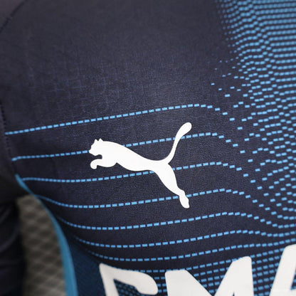 Camisola Olympique Marselha 2025-26 Alternativa Azul Versão Jogador