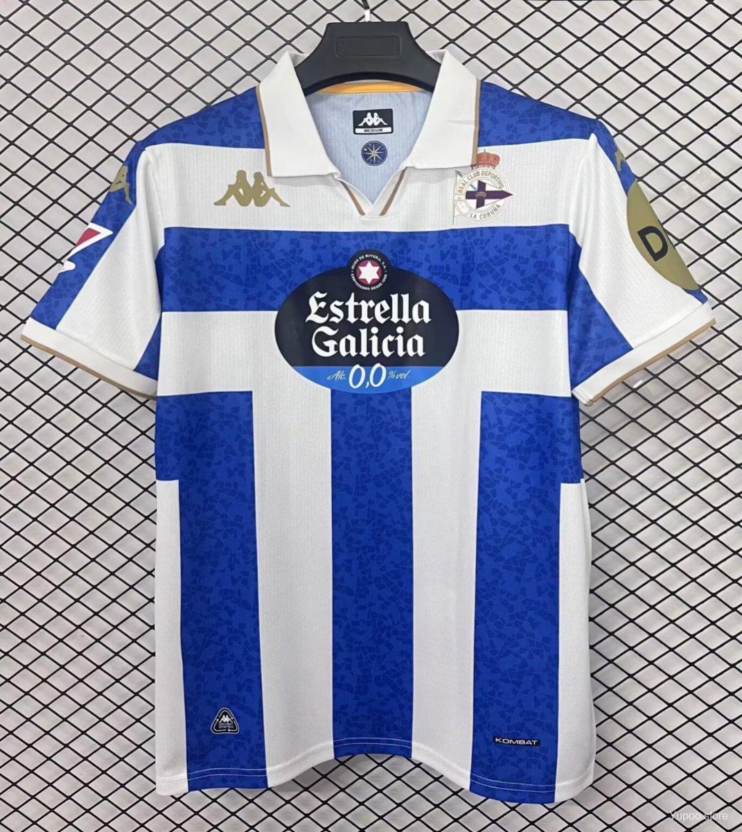 Camisola RC Deportivo de Corunha 2025-26 Principal Versão Adepto