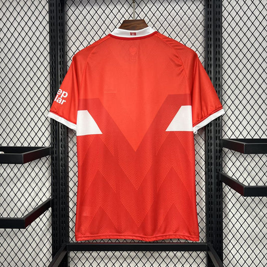 Camisola VfB Estugarda 2024-25 Alternativa Vermelha Versão Adepto