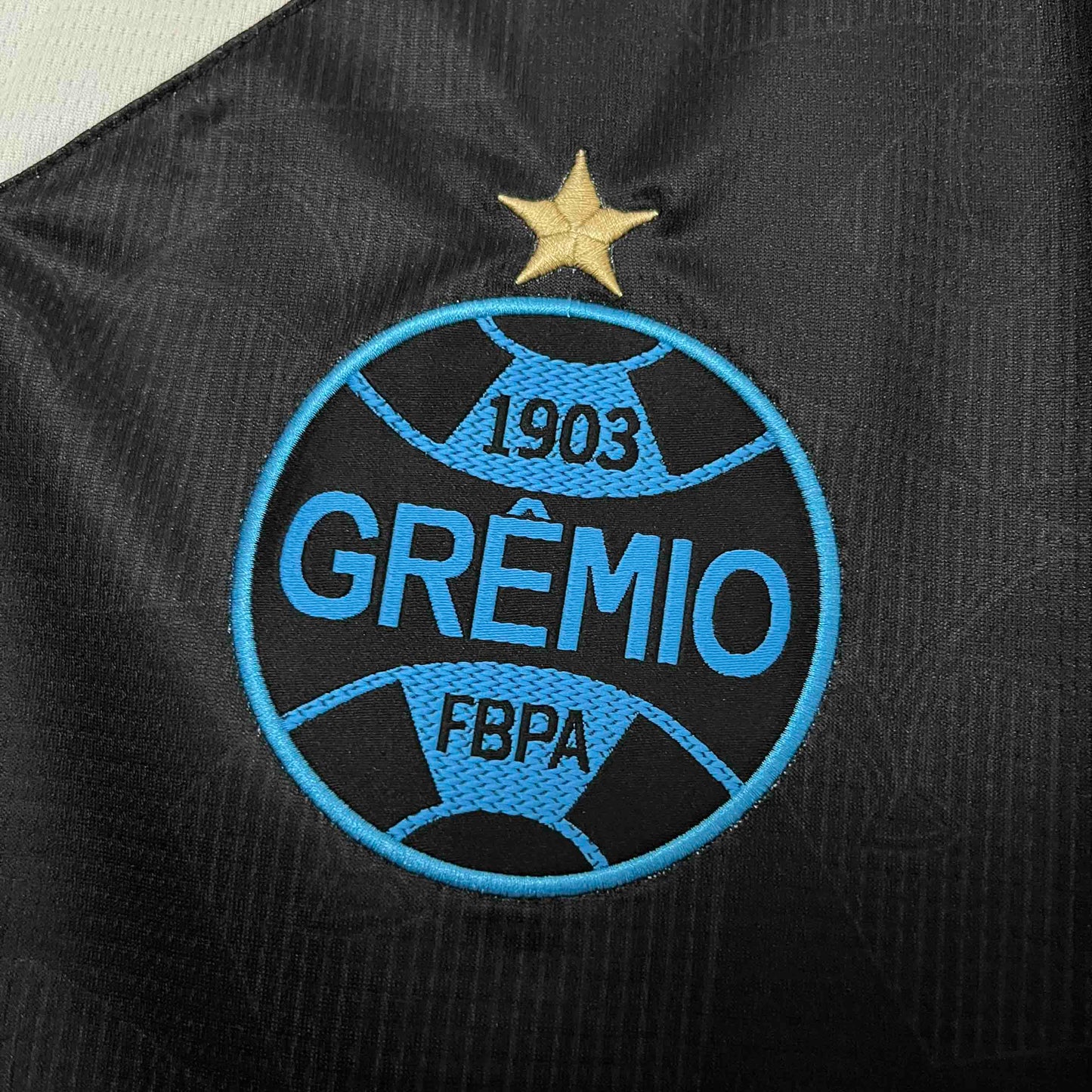 Camisola Gremio 2024-25 Alternativa Azul Versão Adepto