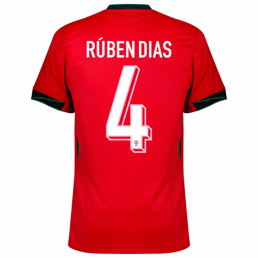 Camisola Portugal 2024 Principal RUBEN DIAS #4