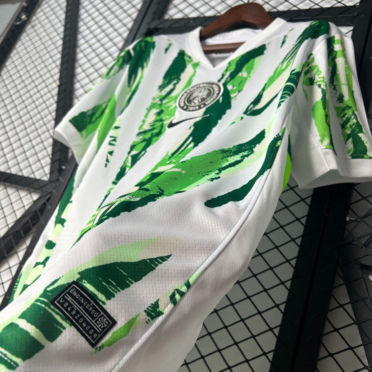 Camisola Nigeria 2025 Alternativa Branca Versão Adepto