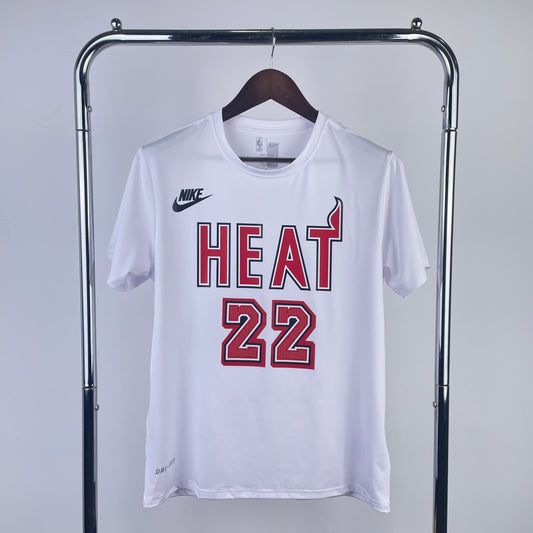 Tshirt NBA 2023 Miami Heat Dri-Fit Butler #22 Branca