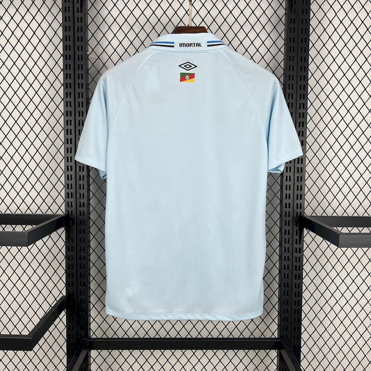 Camisola Gremio 2025-26 Alternativa Azul Lisa Versão Adepto